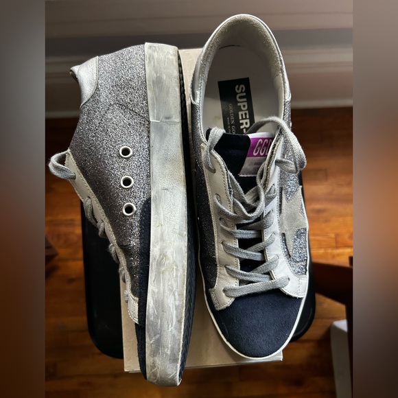 Golden Goose Superstar Glitter Sneaker 39 - Picture 10 of 14